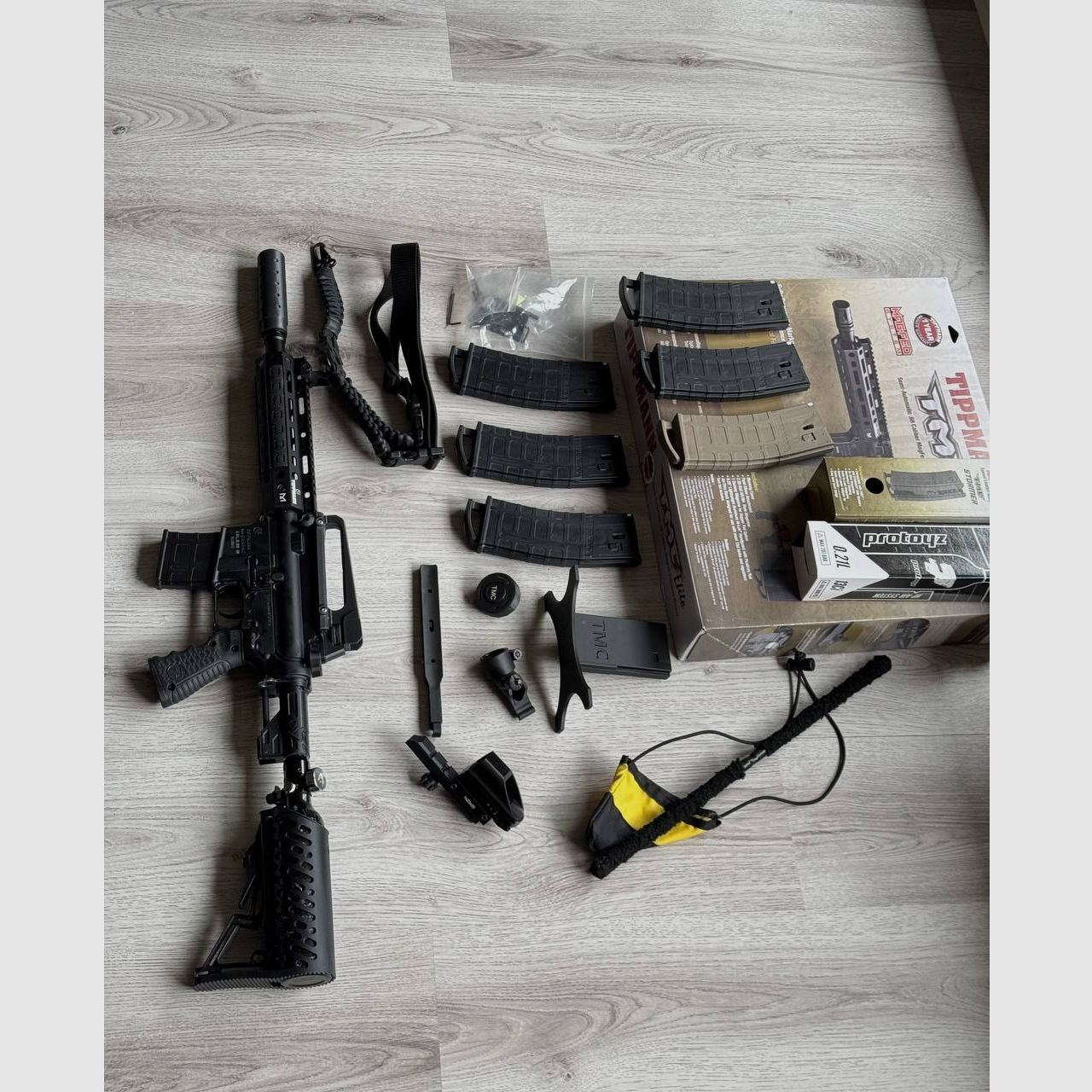 Tippmann TMC ELITE mit Zubehör 