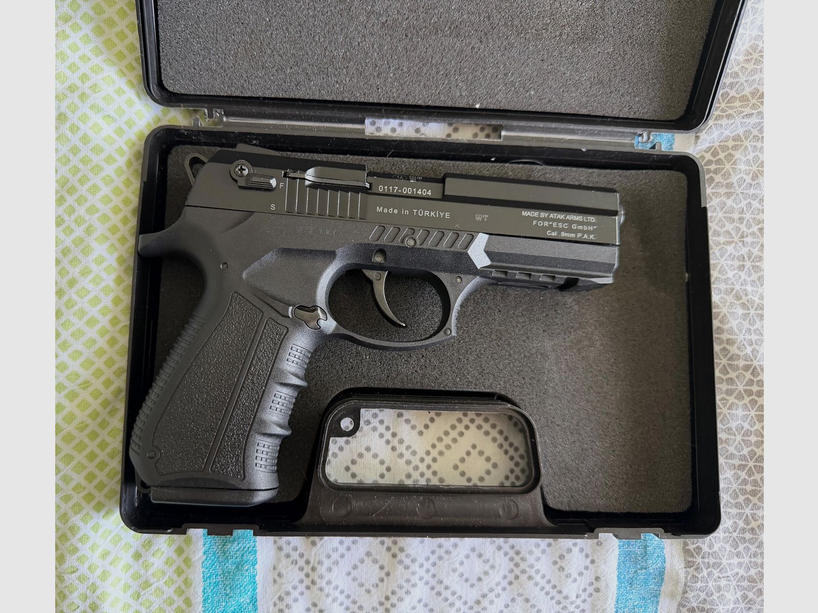 Zoraki 2918 PTB 986 blank pistol, afbeelding 2 van 2