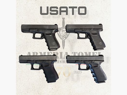 USED – PISTOL – GLOCK MOD. 23 cal. 40 S&W (4 PIECES AVAILABLE)