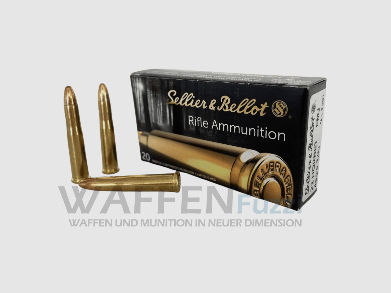 S&B .22 Hornet FMJ 45gr