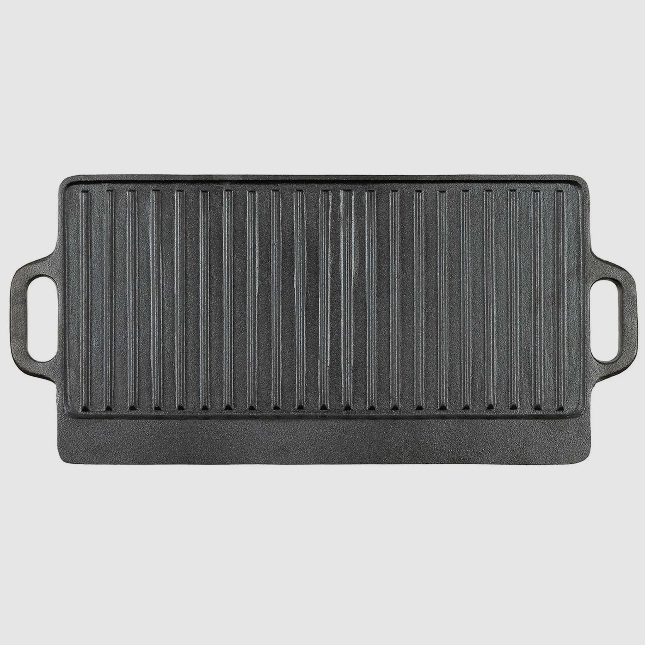Fox Outdoor Fox Outdoor Grillplatte Gusseisen mit Griffen
