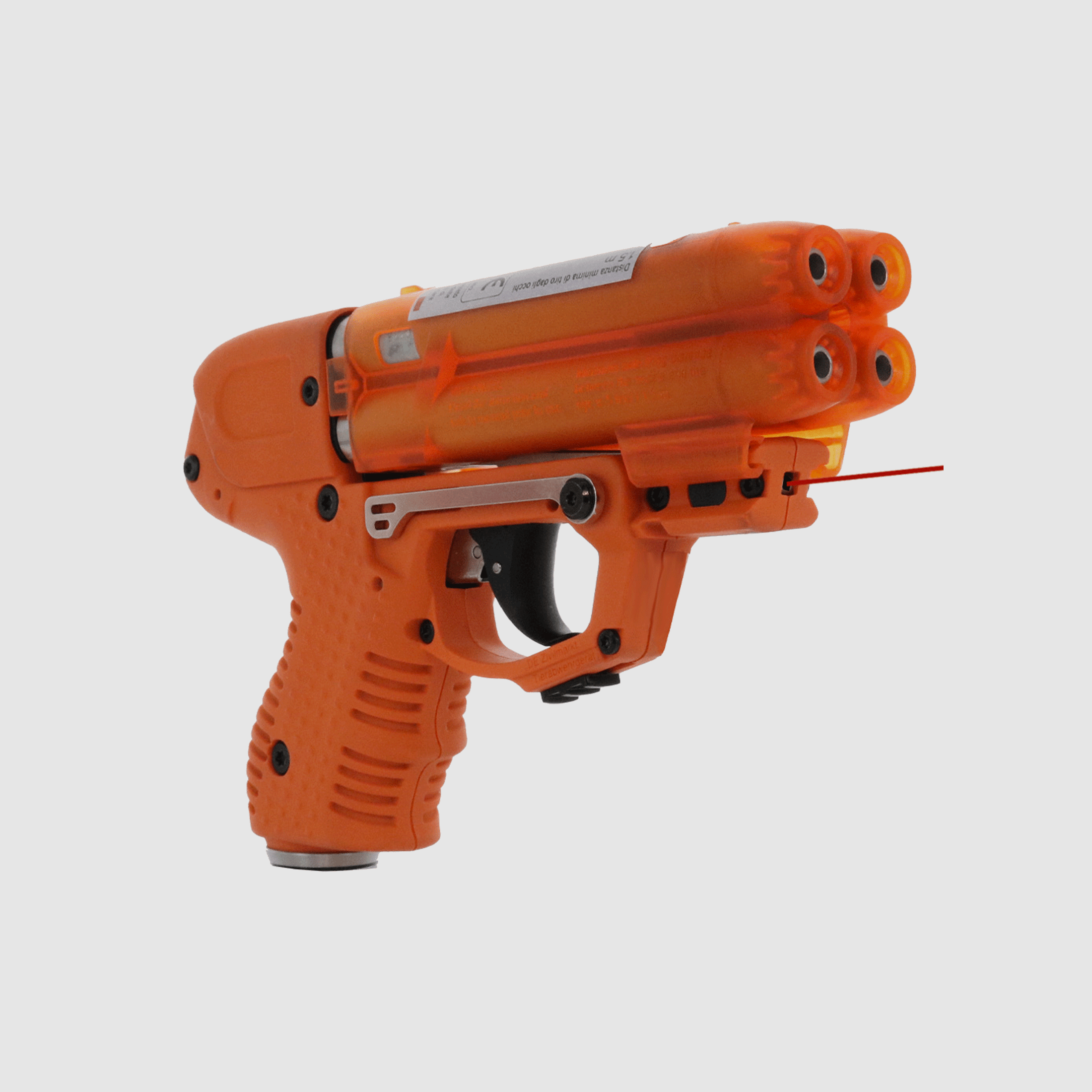 RADAR – PIEXON – PFEFFERSPRAY – JPX6 LASER (Wiederaufladbar – 4 Schüsse enthalten), Bild 11 von 11