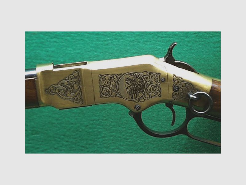 Uberti Mod.1866 Indian Carbine, graviert