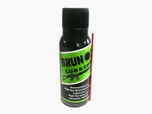 Brunox Waffen Pflegeöl Lub & Cor 100ml High-Tec Schmiermittel & Korrosionsschutz