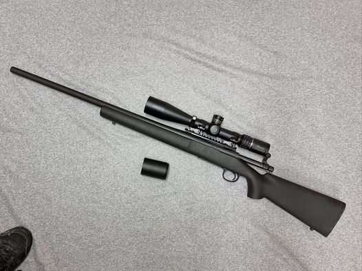 Remington 700 Police .223 Rem. Komplettpaket Long Range Burris XTR II 5-25x25 EAW