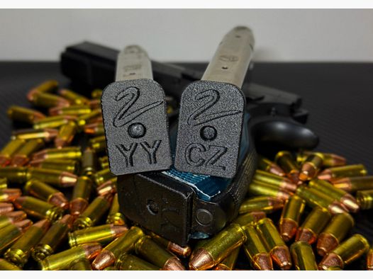 Magazine floor for CZ Shadow 2 / CZ 75 SP-01 - lightweight, compact, personalized