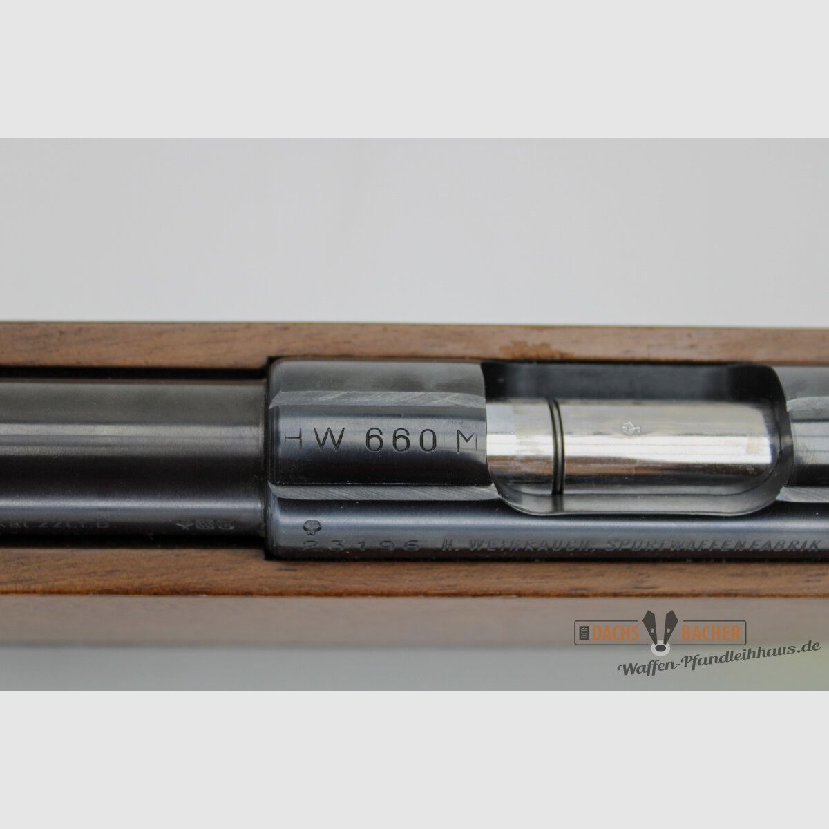 EL Fucile Weihrauch HW 660M Cal. .22lr con Diottra Fucile di Match, immagine 8 di 9