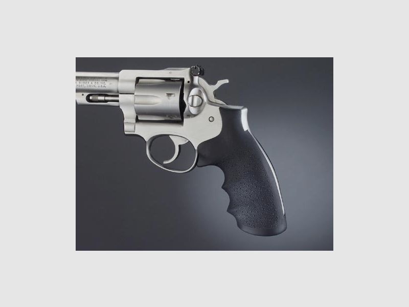 Plaquettes de crosse HOGUE pour Ruger SecuritySix, caoutchouc souple/rainures pour les doigts