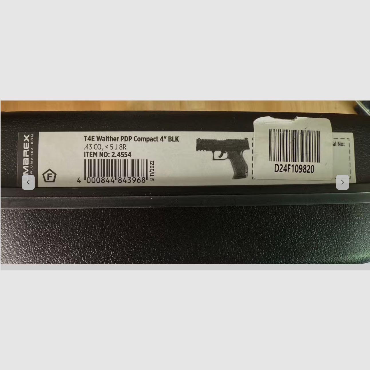 Umarex Walther PDP Compact 4" T4E .43 | Neuwertig und unbeschossen