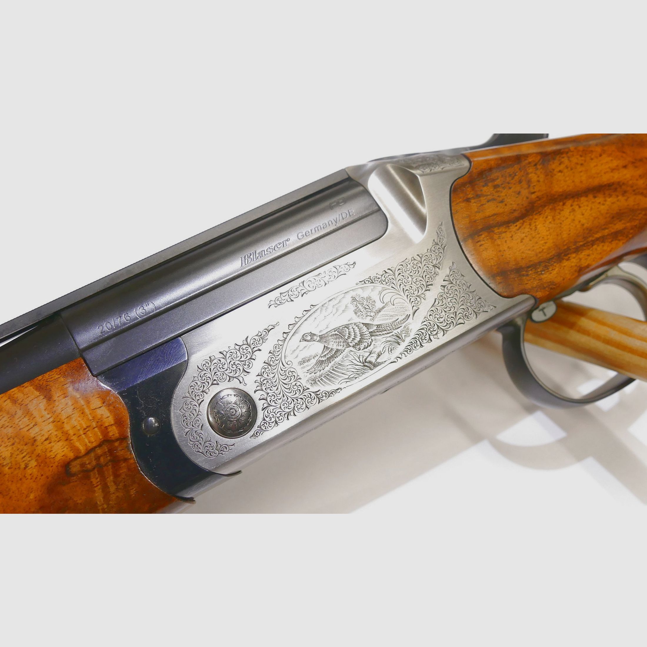 Blaser F 3 Luxus Game Comp.  76 mm 20/76 Bockdoppelflinte