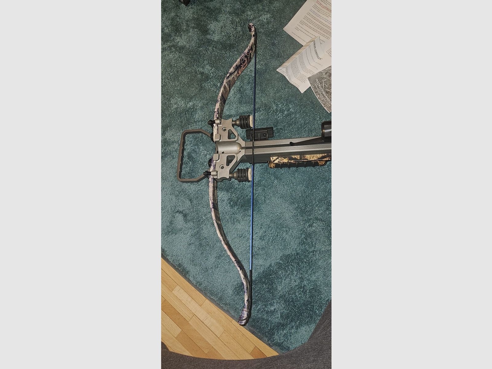 Excalibur Matrix 330 Armbrust + viel Zubehör (Ersatzwurfarme, Tasche, ZF) – sehr guter Zustand