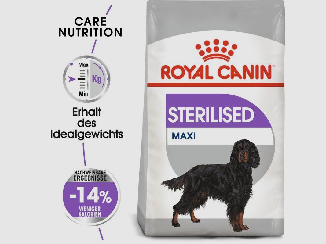 ROYAL CANIN Kastrierte Große Hunde Trockenfutter Sterilised Maxi