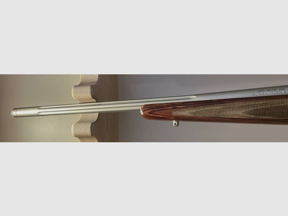 SAKO 90 VARMINT LAMINATO IN ACCIAIO INOSSIDABILE - Lunghezza della canna 60 cm, immagine 4 di 9