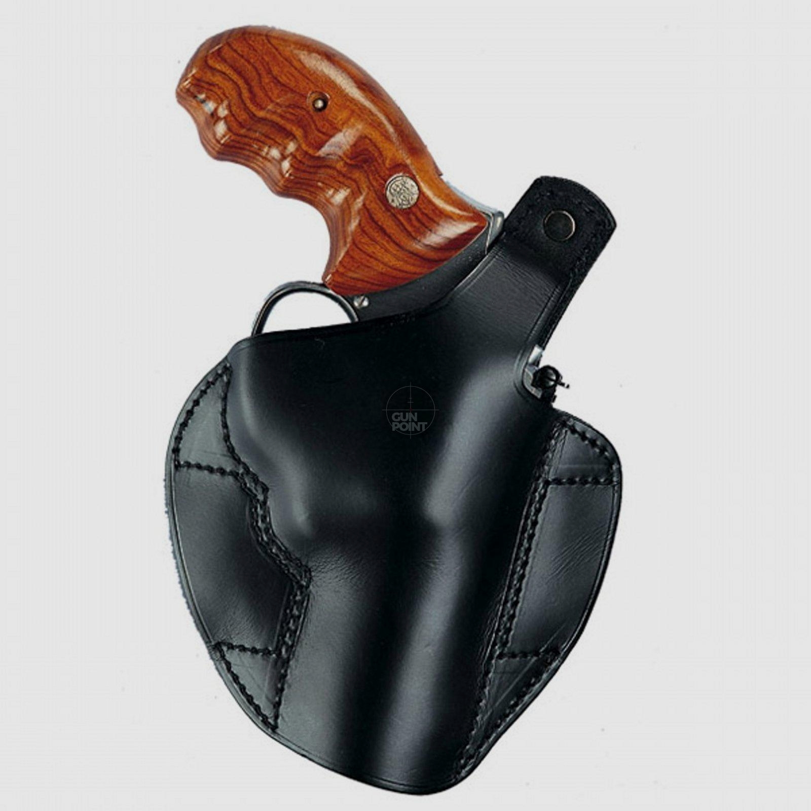 Grtelholster QUICKFLAT Revolver S&W K L, WEIHRAUCH