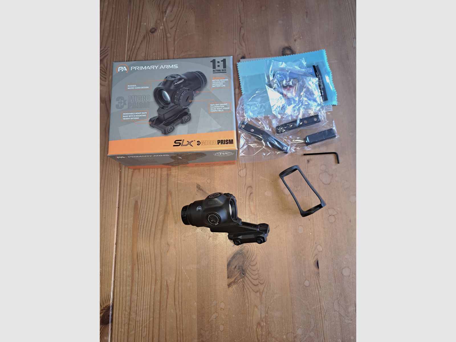 Primary Arms SLX 3x Micro Prism, kaum gebraucht