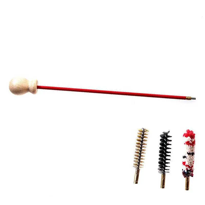 Short cleaning rod cal. .45, 1-piece, 3 brushes STIL CRIN