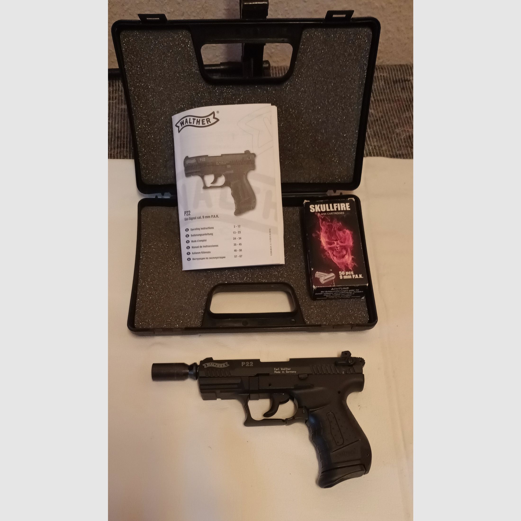 WALTHER P22 P.A.K