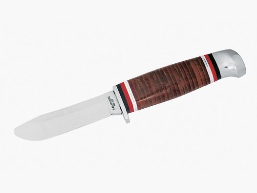 Herbertz Jagdmesser Aisi Klingenlänge 8cm - Kindermesser Ledergriff