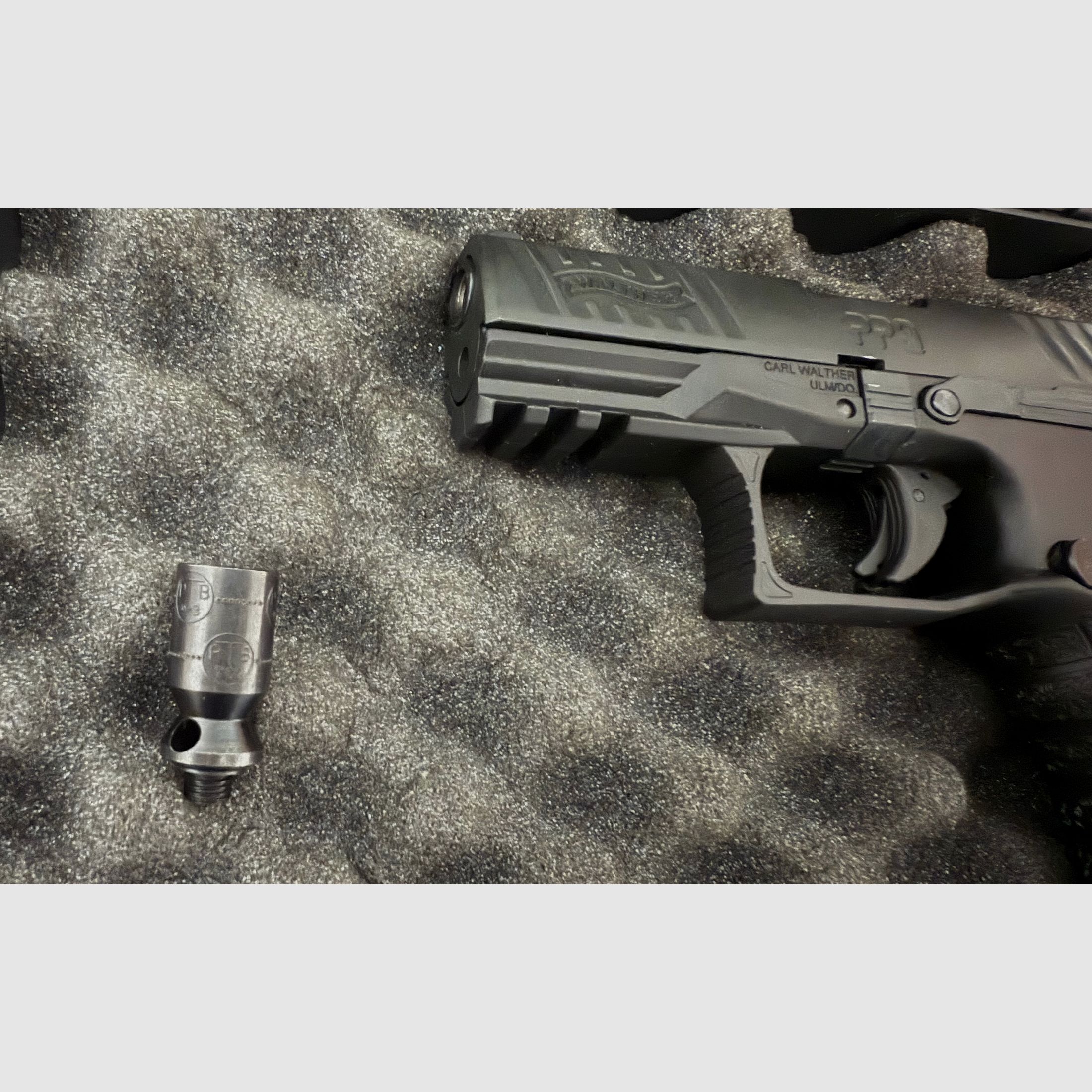 Walther PPQ blank firing