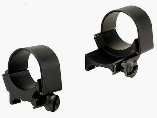 Weaver Top-Mount Weaver-Style Anneaux (1 étendu) noir mat 30mm bas, BH 7,32mm