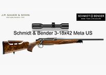 J.P. Sauer & Sohn Sauer 505 Ergo Lux Repetierbüchse HQ3 Ausstattungspaket Elegance + VSR | 8.5x55 Blaser | Schmidt & Bender 3-18x42 Meta