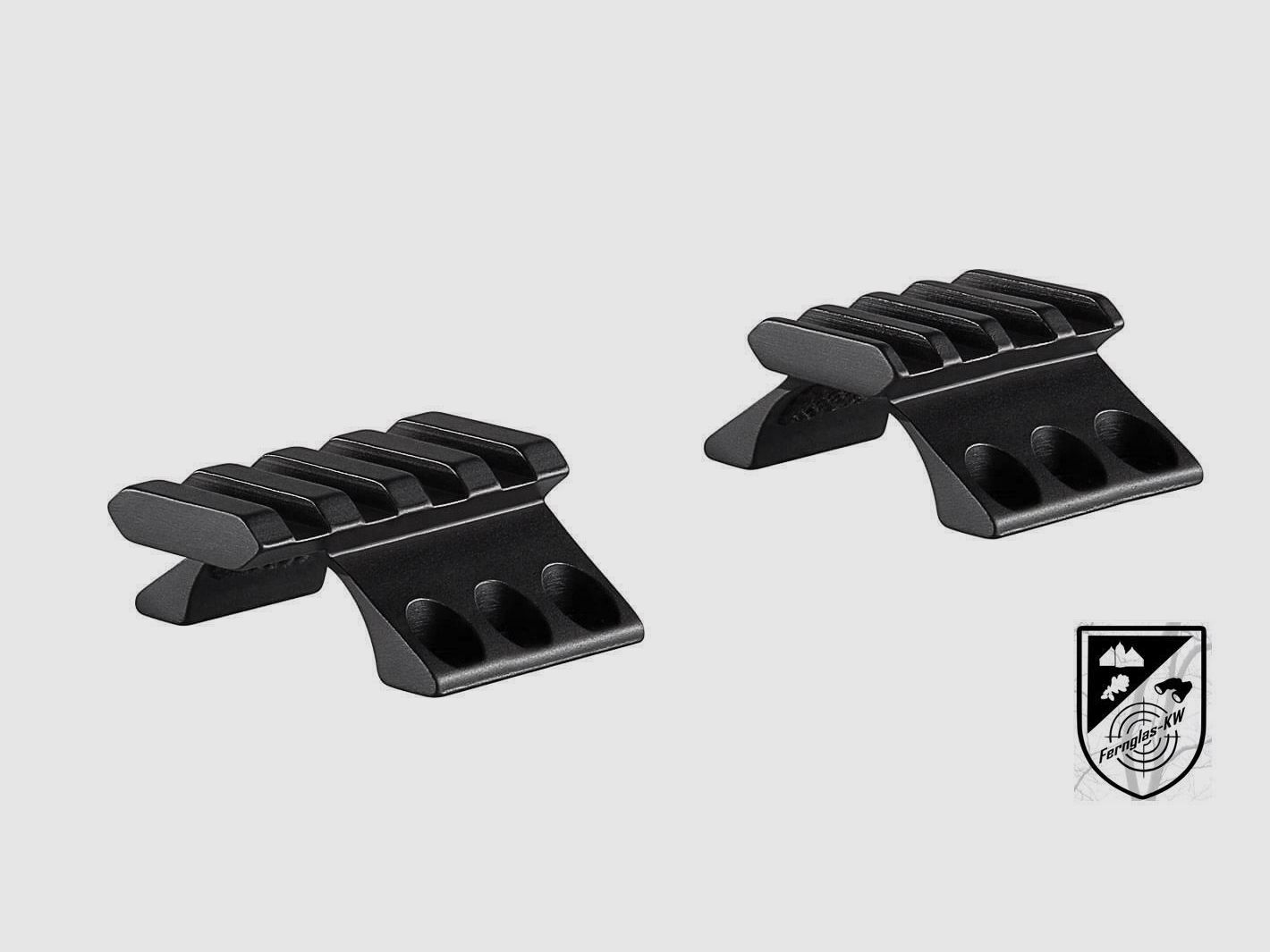Hawke 22153 Ring Caps 1 inch Triple Screw 2 pieces ring size attachments