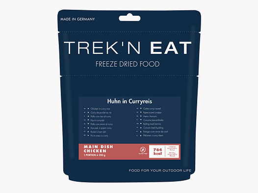 Trek’n Eat pollo con riso al curry