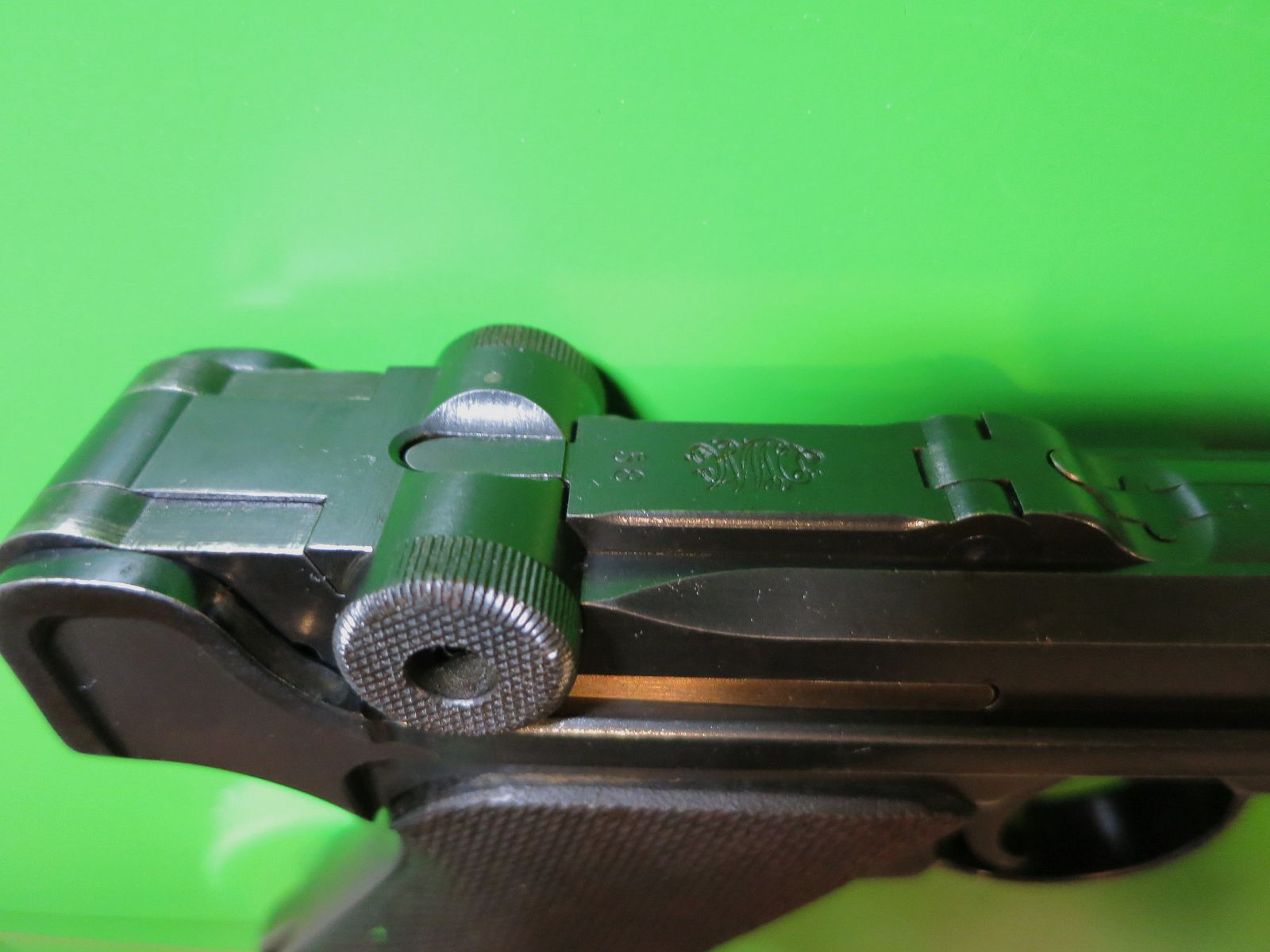 Deutsche Waffen- und Munitionsfabriken (DWM) 1918 , lange Pistole 08 P08, Ari P08 (Artillerie), 9 mm Luger     #48