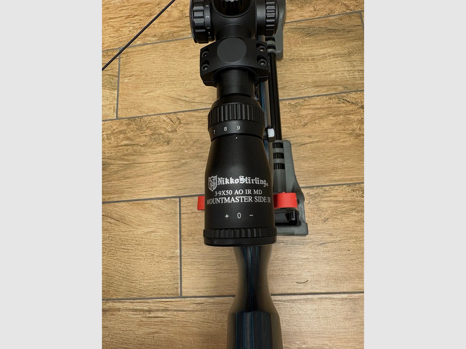 Kadzidło HW 97 K Niebieski niebieski uchwyt z drewna warstwowego Kaliber 5,5 mm używane kilka razy Edycja limitowana