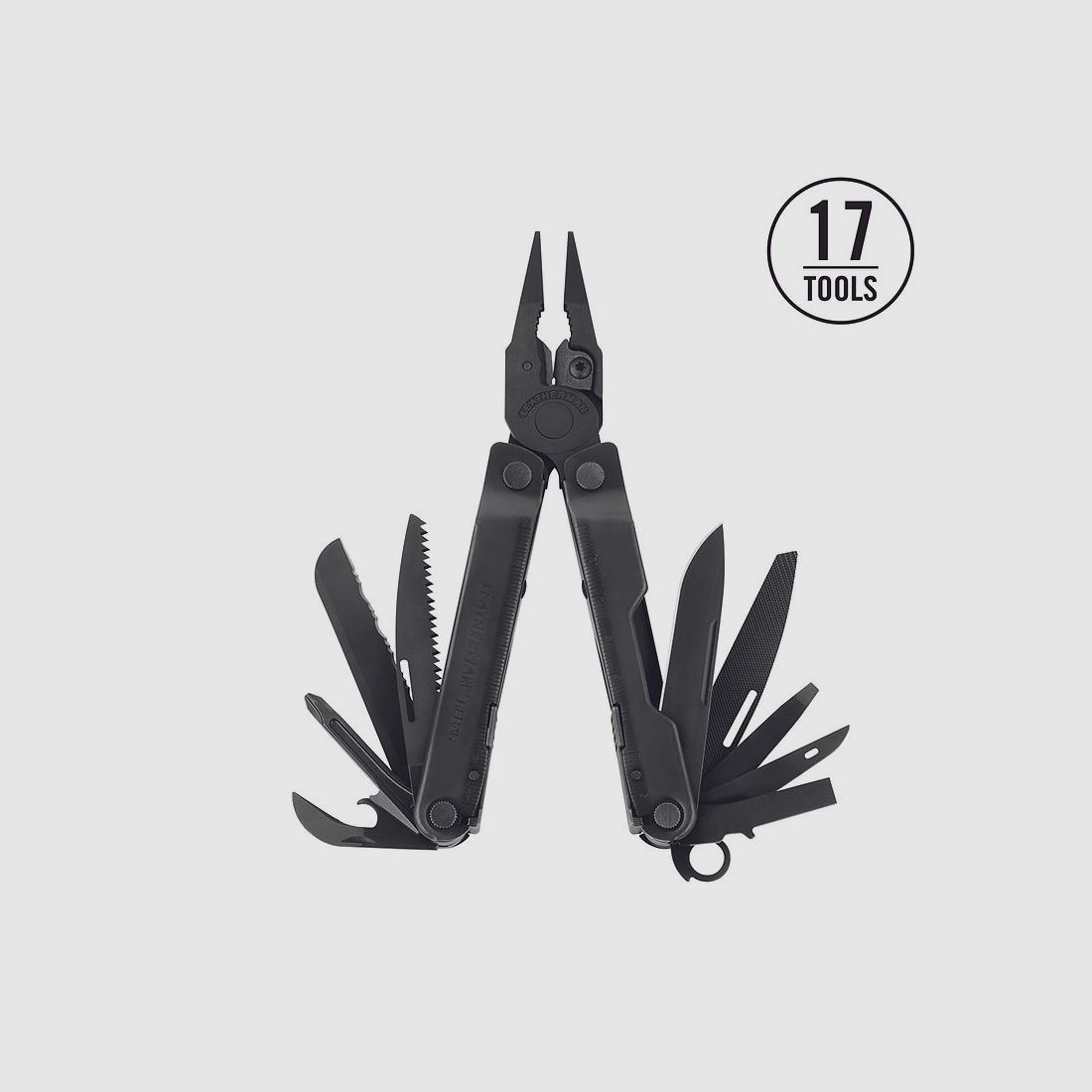 Leatherman – REBAR BLACK / HOLSTER NYLON BLACK, Bild 1 von 5
