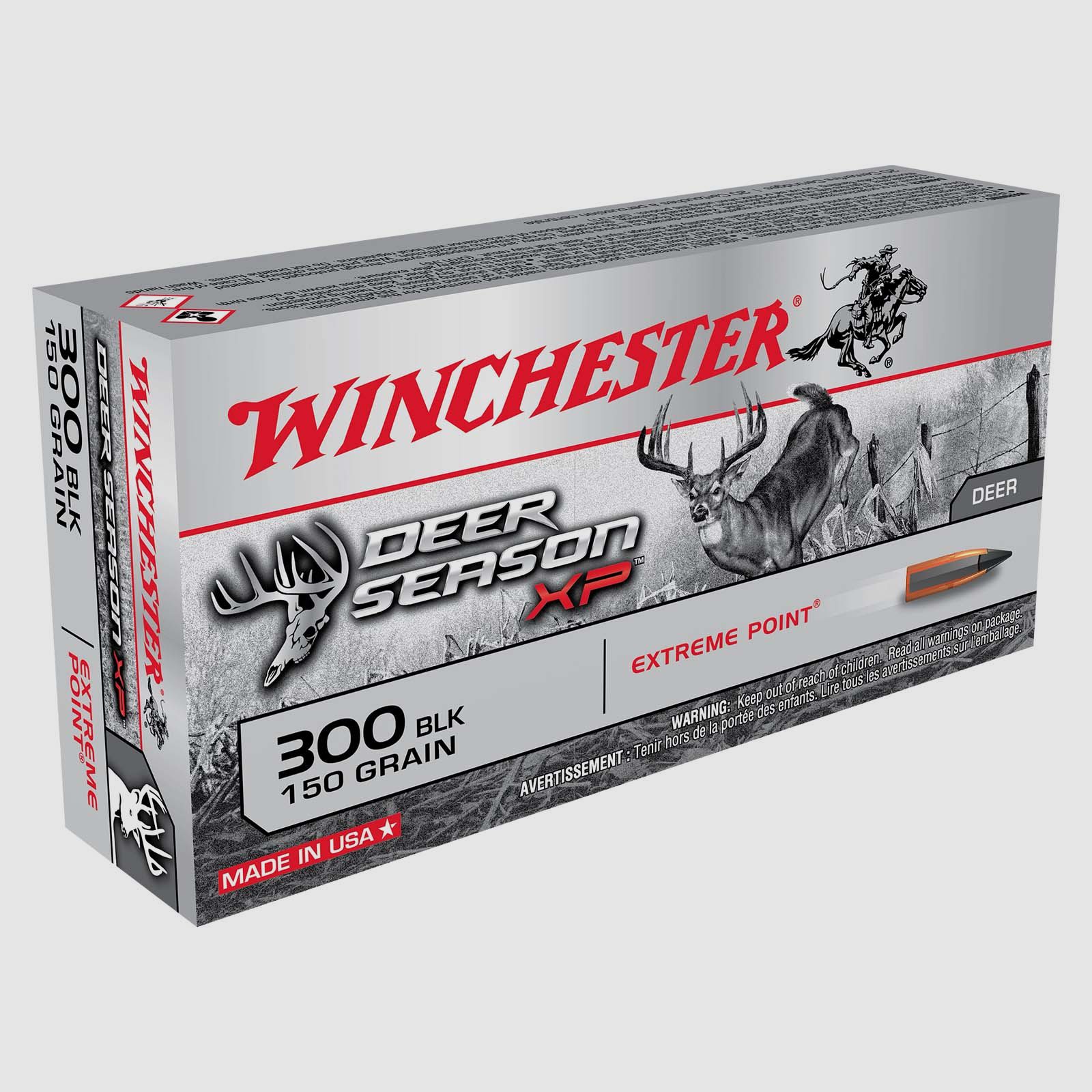 Winchester .300 Blackout Deer Season XP 150 gr. - 20 pz.