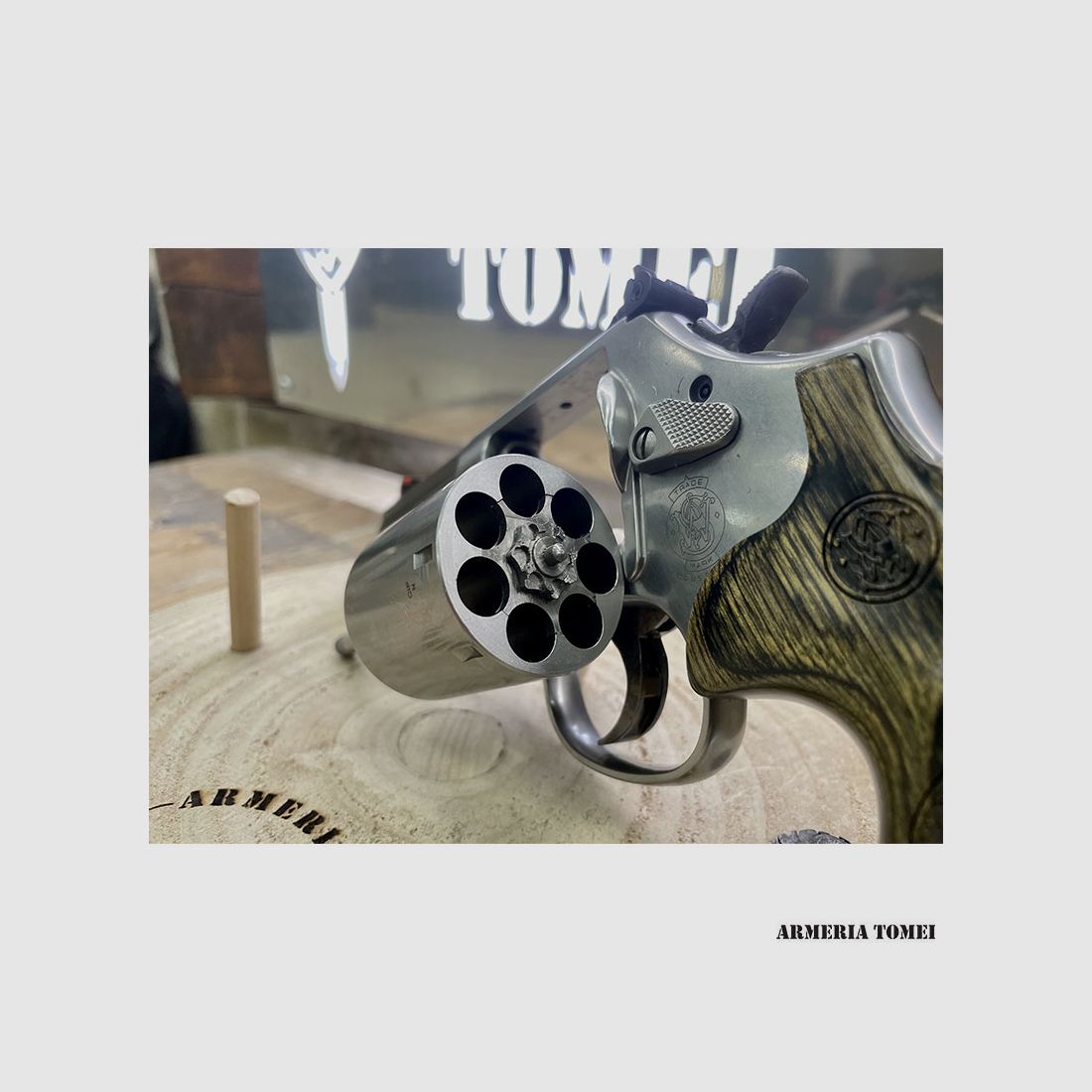 USED – REVOLVER – SMITH & WESSON MOD. 686 PLUS 3″ cal. 357 MAG 7C B/S, image 5 of 6