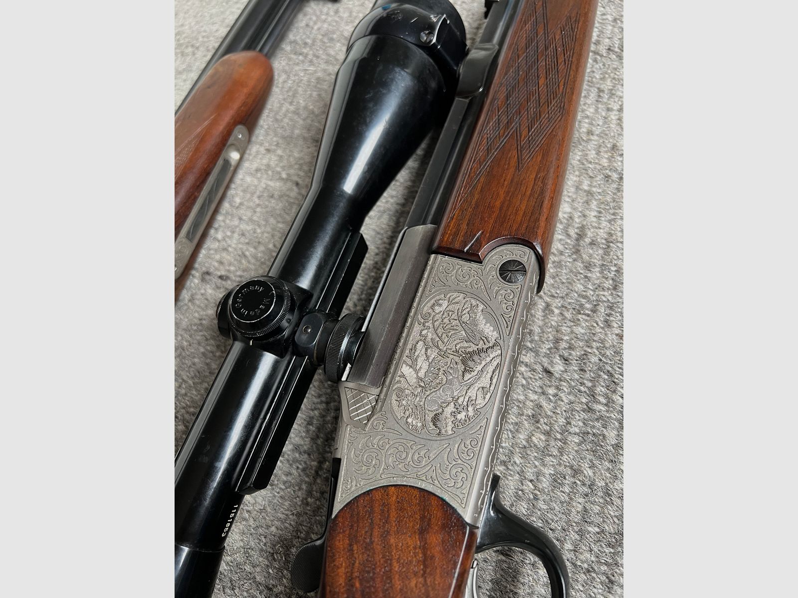 Exzellenter Blaser Bergstutzen + BBF‑Wechsellaufbündel • Kal. .30‑06 & 5,6 × 50 R