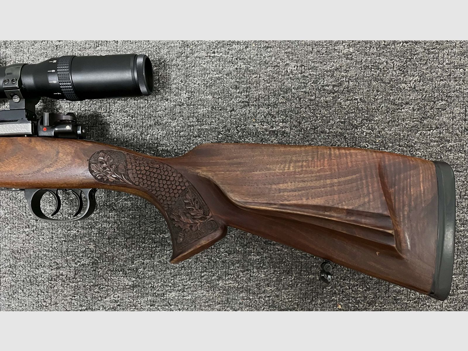 Stutzen 7x64 in 98er system + Kaps 2,5-10x56