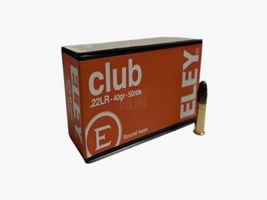 AMUNICJA ELEY CLUB .22l.r. 2,6g - 50 sztuk