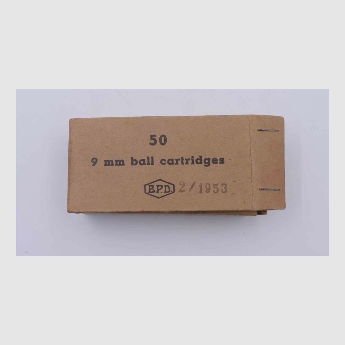 B.P.D. Bombrini, Italien Pistolenmunition 9mmLuger/9x19