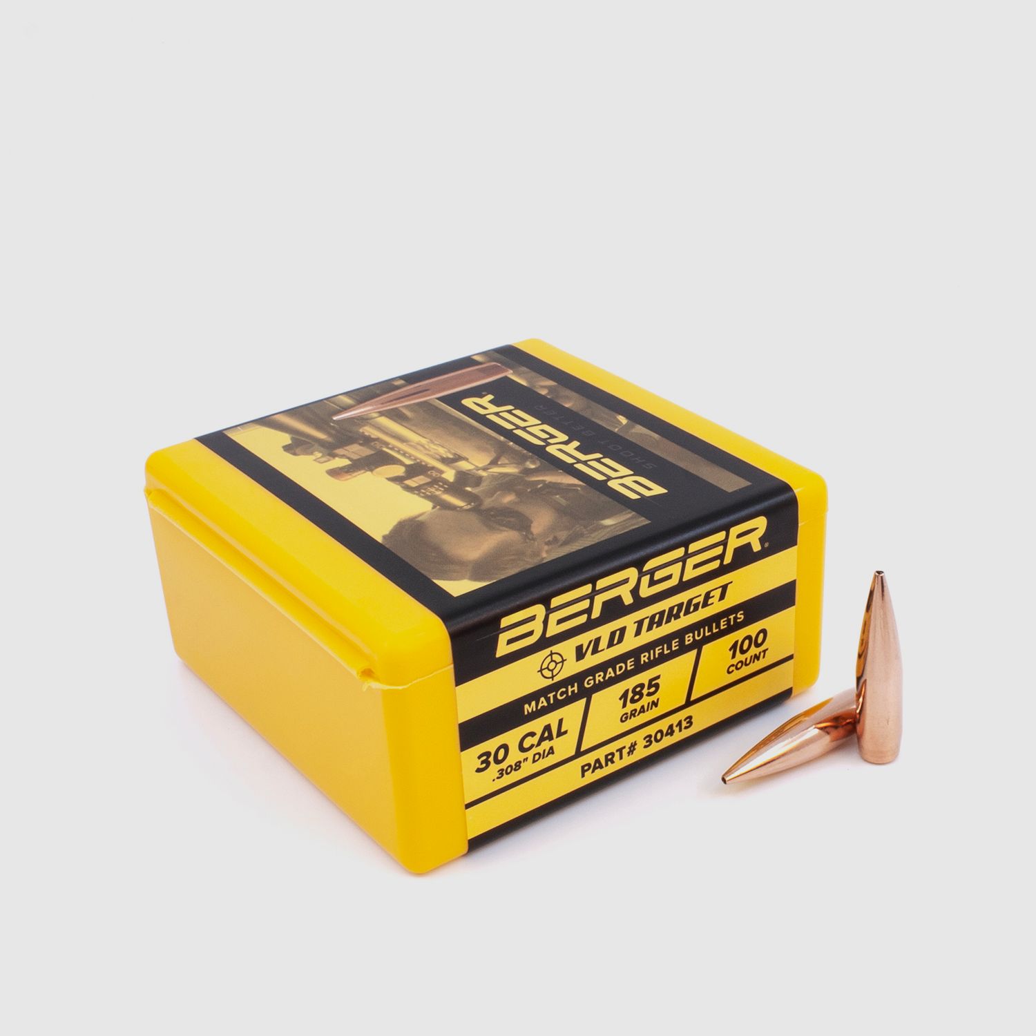 Berger Geschoss .30 VLD Target 185GR 100 Stück