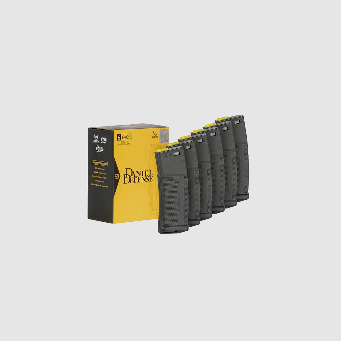 210rds Daniel Defense M4/AR-15 Midcaps 6er-pack
