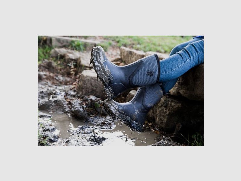 Muckboot Arctic Sport II Mid Noir/Gris, image 3 sur 4
