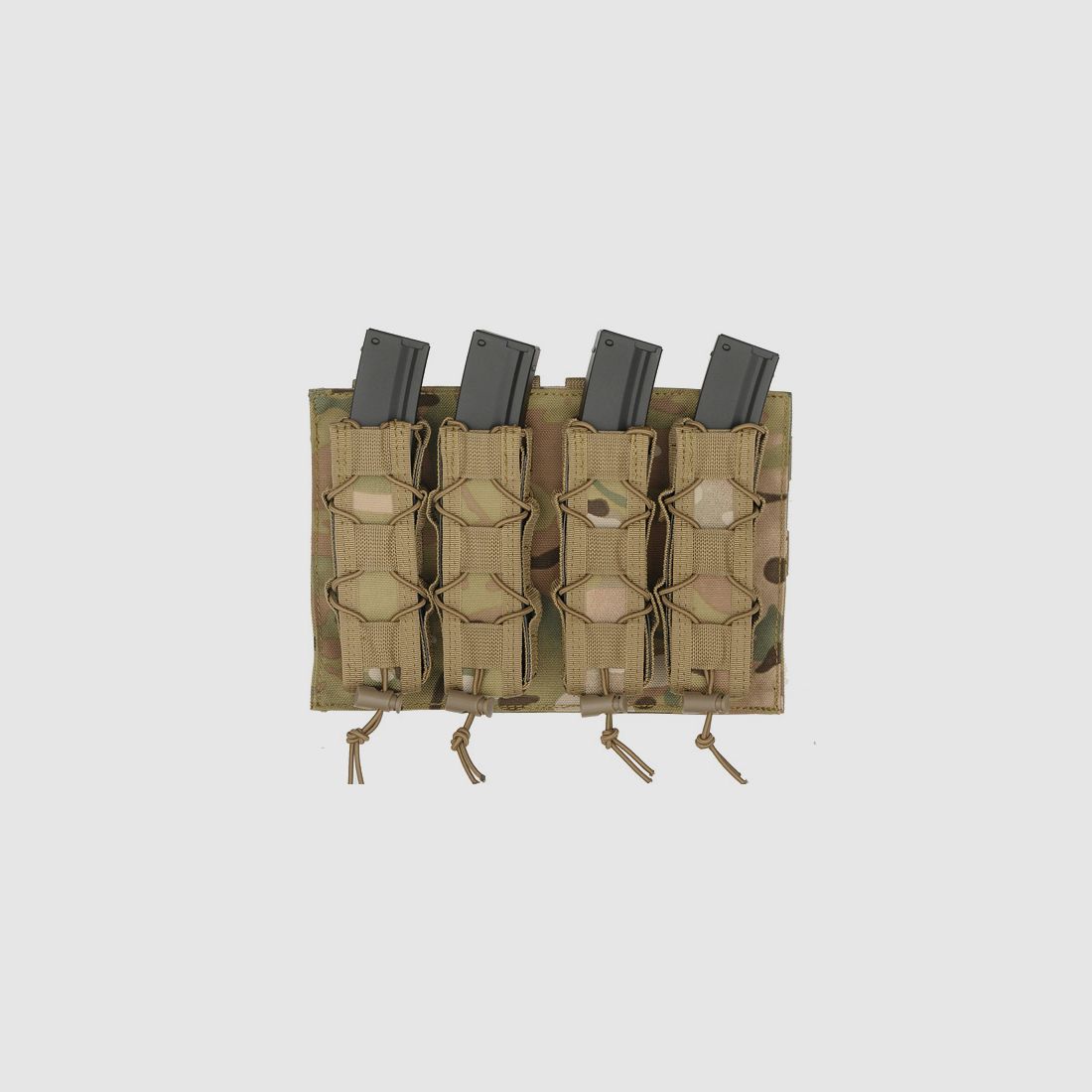 MOLLE Speed Quad MP5/SMG Magazine Pouch - Multicamo