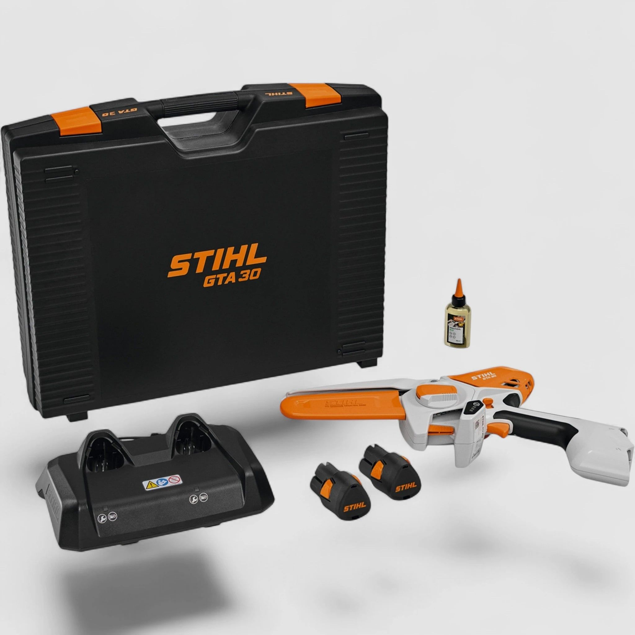 Stihl GTA 30 Set – Cortasetos a Batería con 2× AS 2 & AL 5-2