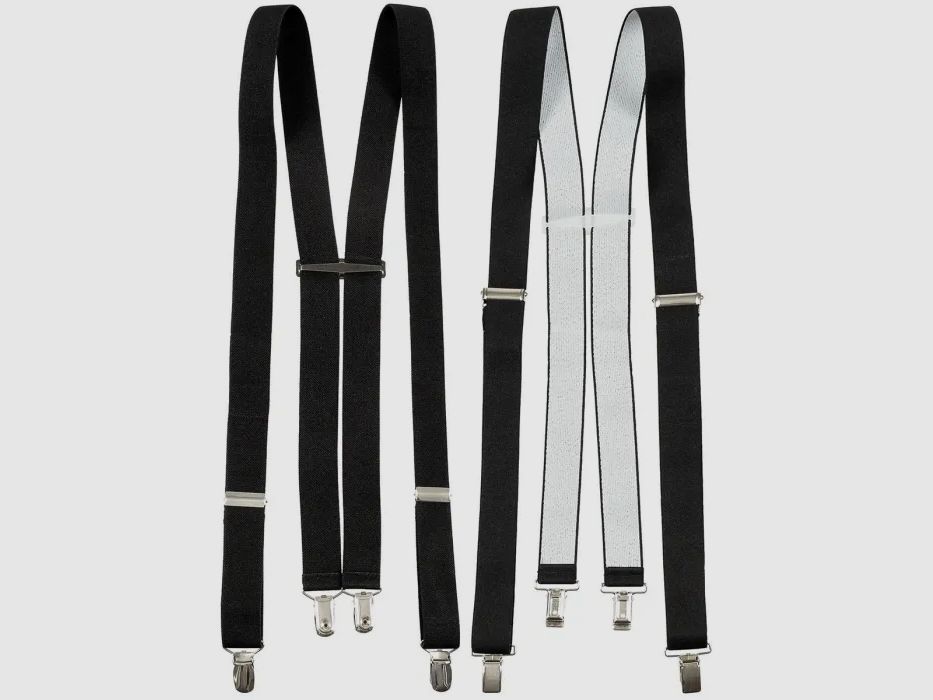 Brit. Hosenträger - Schwarz - Neuwertig (Lagerware)