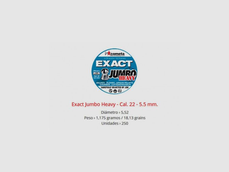 Diabolos Cometa Exact Jumbo Heavy Kal. 5,5mm, Bild 1 von 2