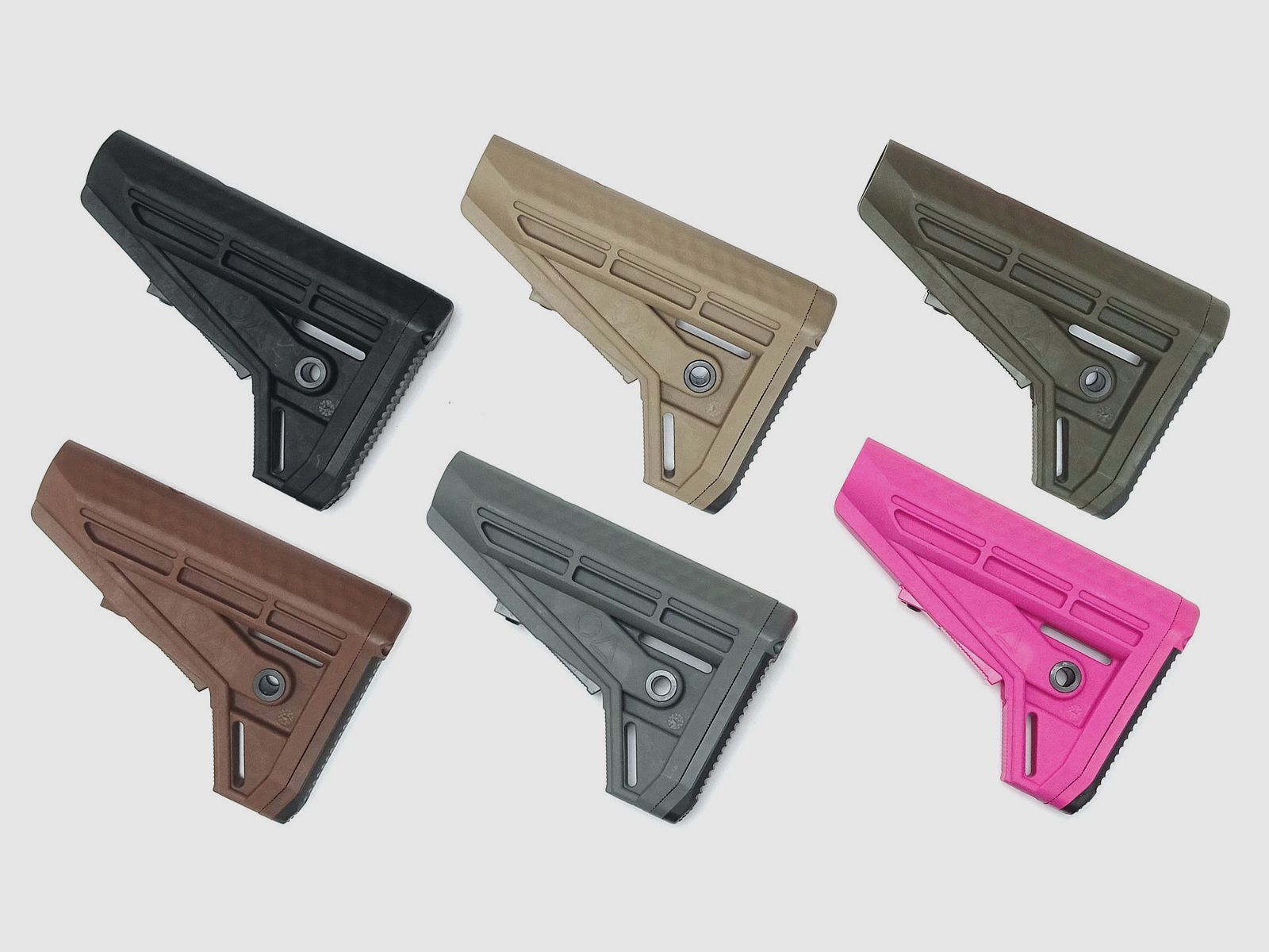 OA M4-Stock, inkl. Buttplate, 6 Farben, billede 1 af 16