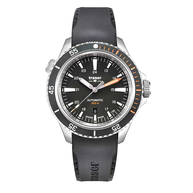 Zegarek dla nurków Traser® P67 SuperSub DiverAut Black RS - 110322, zdjęcie 1 z 6
