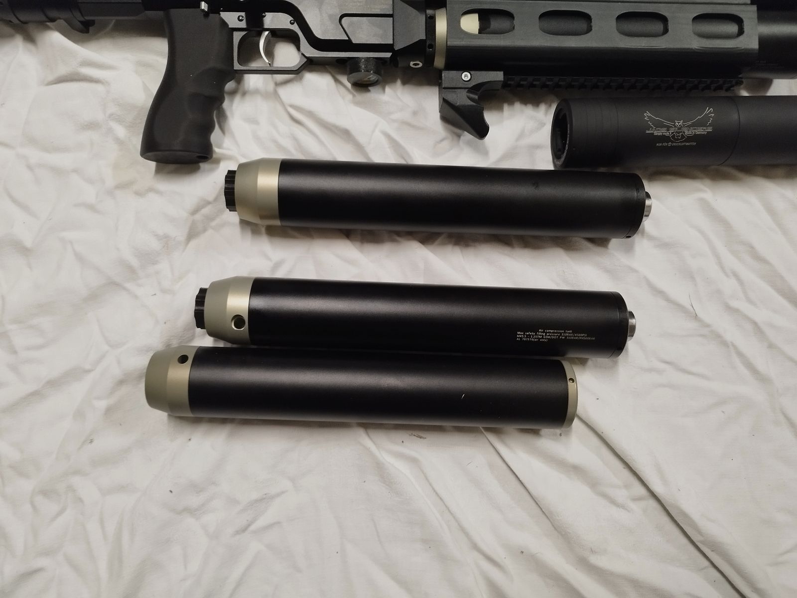 AEA HP Max MK 2 - Mega Set Jads Schalldämpfer mit Kompressor und Zubehör