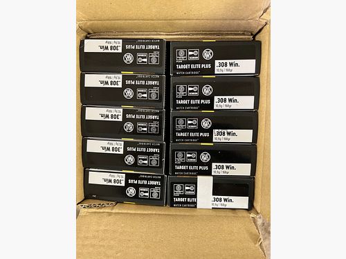 RWS Target Elite Plus .308 Win. 10,9g/168grs.