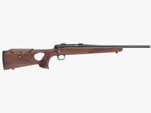 Steel Action Steel Action HML .30-06Spring długość lufy 56 cm / M15x1 / bez przyrządów celowniczych osada z otworem na kciuk / regulowana kolba, waga bez przyrządów celowniczych, z gwintem M15x1, .30-06Spring, 56 cm