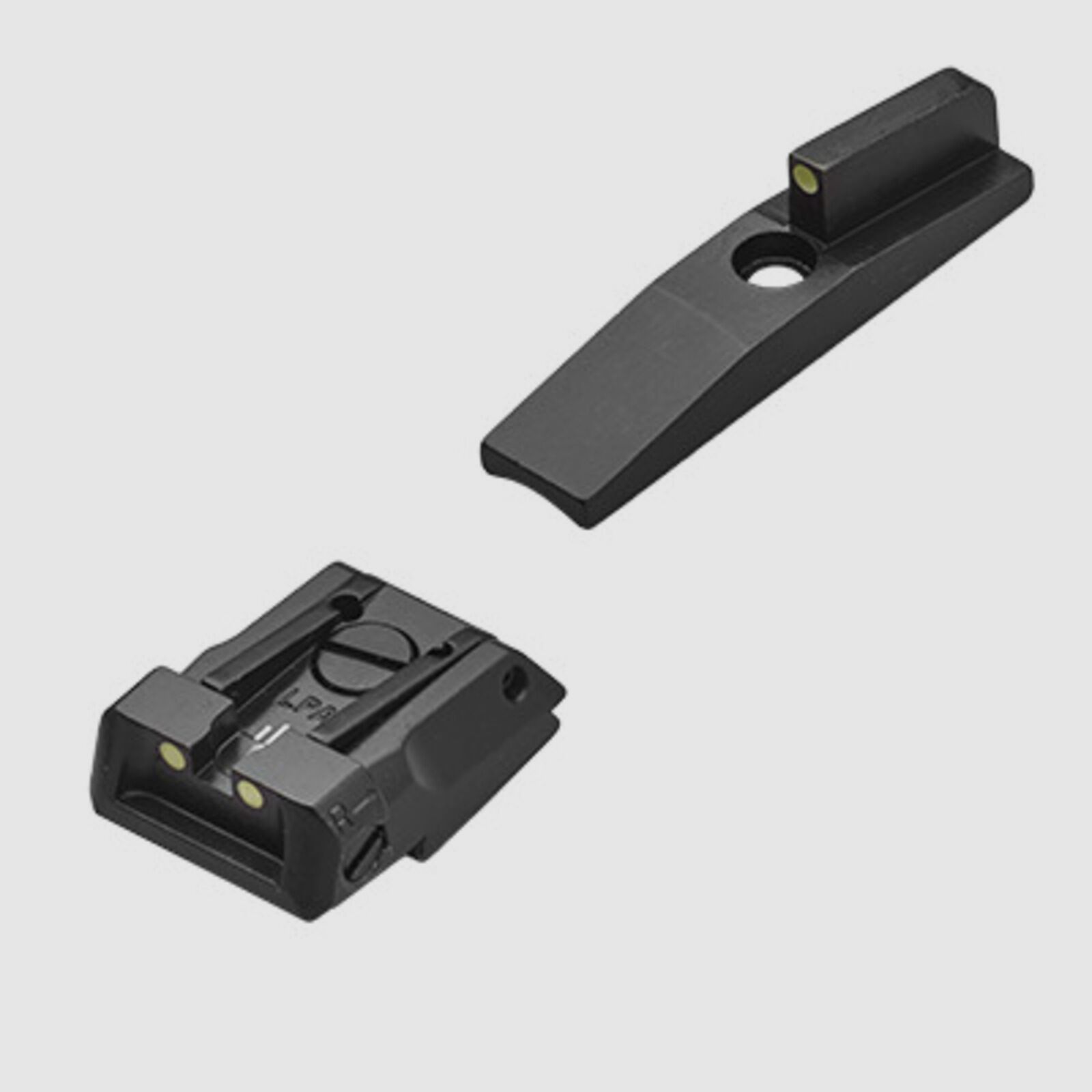 LPA SPL Mirino 3-Dot L-L giallo Ruger MKIV .22lr