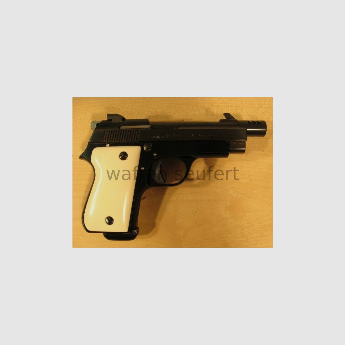 Unique L pistol elegantly refined